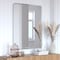 Flash Furniture Jada 40 x 30 Decorative Wall Mirror - Rounded Corners, Matte Silver HMHD-22M198YBN-SLV-GG - alternate 1